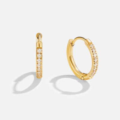 Earrings Circle Eternity