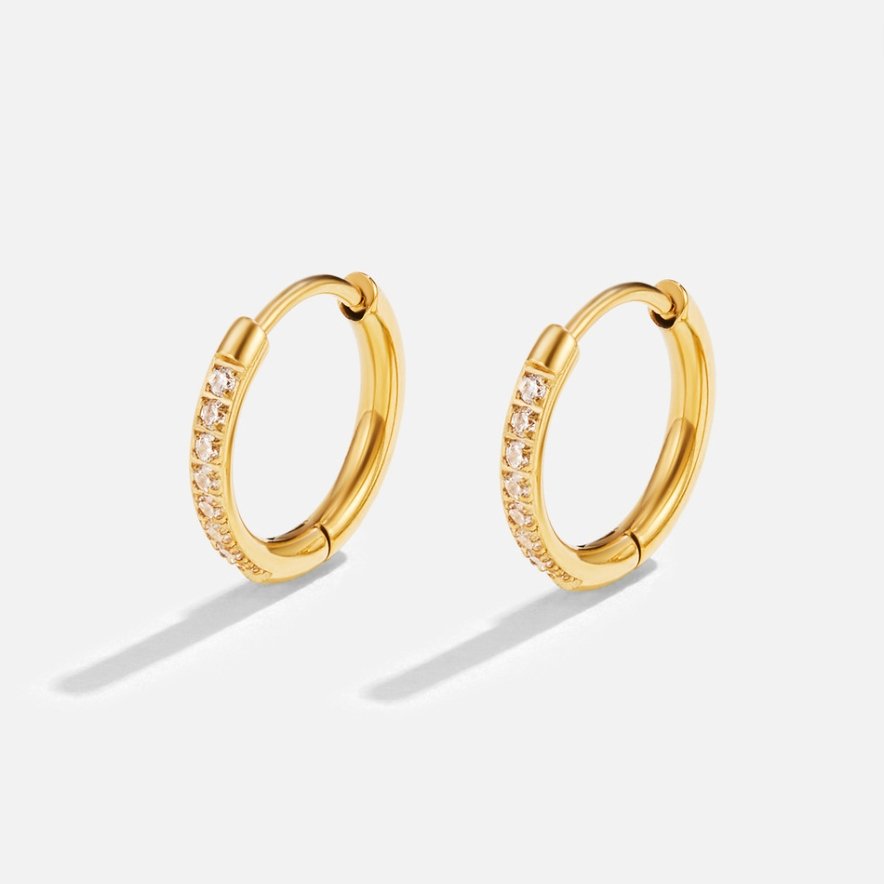 Earrings Circle Eternity