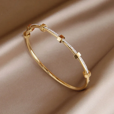 Lys Gylden Armbånd